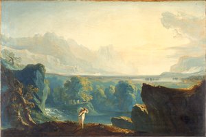クリティ、1814 作： John Martin